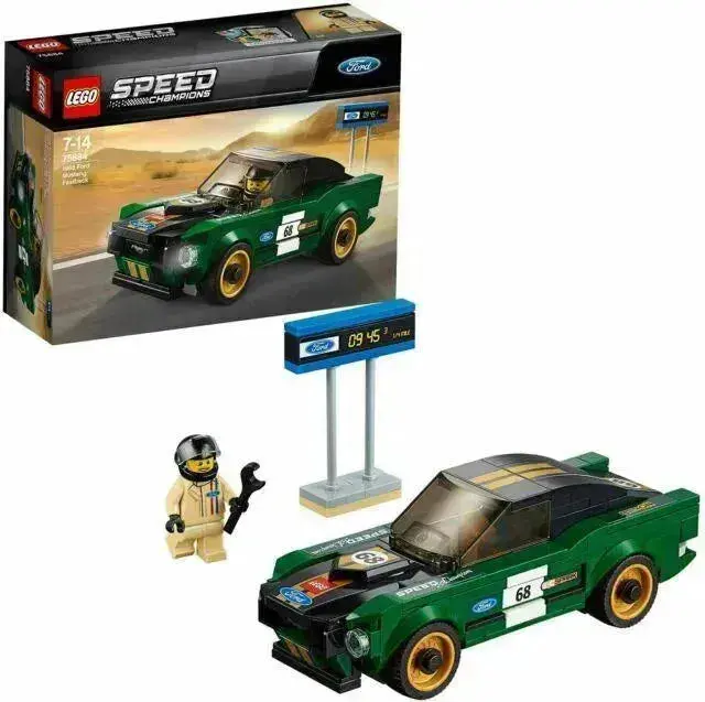 Lego 1968 Ford Mustang Fastback 75884 Speedchampions 1