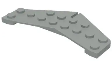 Lego 1X6 Light Grey Bricks 3474 Bulk Bricks 1