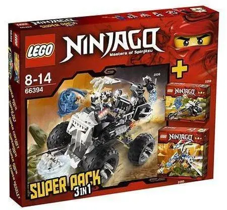 Lego 3-In-1 Super Pack 66394 Ninjago - Product Collection 1
