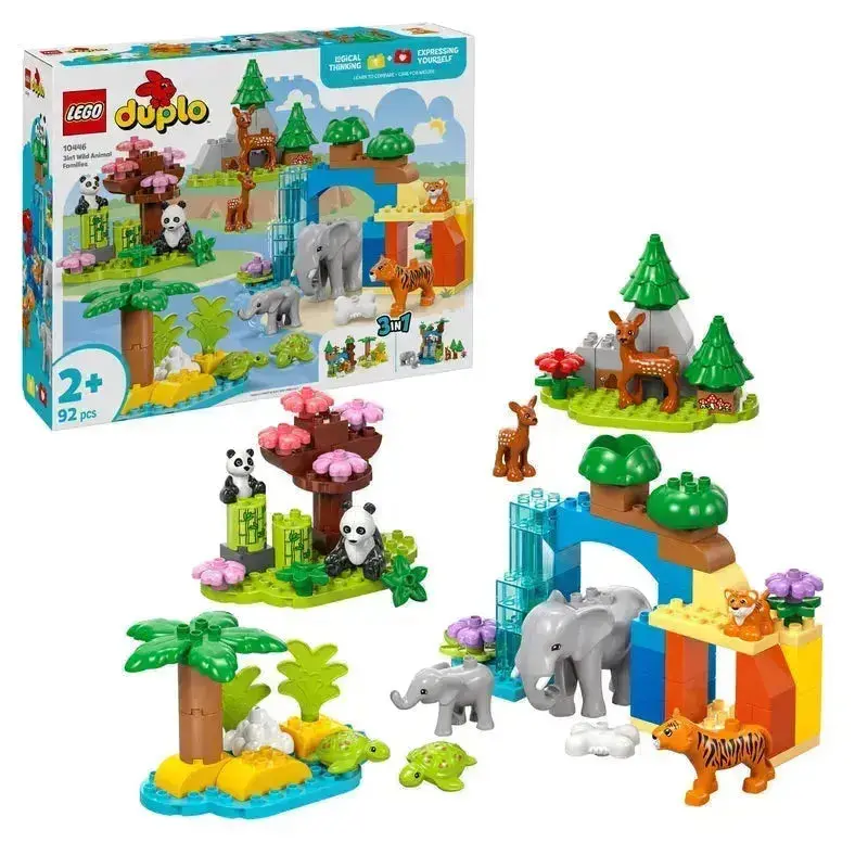 Lego 3In1 Wild Animal Families 10446 Duplo 1