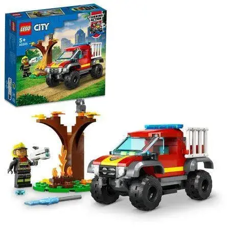 Lego 4X4 Fire Truck Rescue 60393 City 1