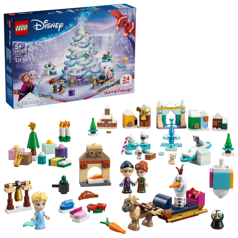 Lego Adventkalender 2025 43273 Disney Prinsessen (Pre-Order: September) 1