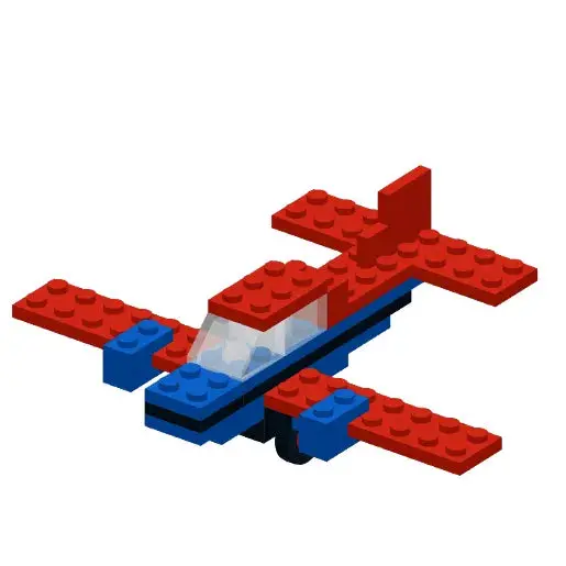Lego Aeroplane 609 Legoland 1