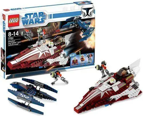 Lego Ahsoka's Starfighter And Vulture Droid 7751 Starwars 1