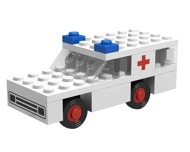 Lego Ambulance 600 Legoland 1