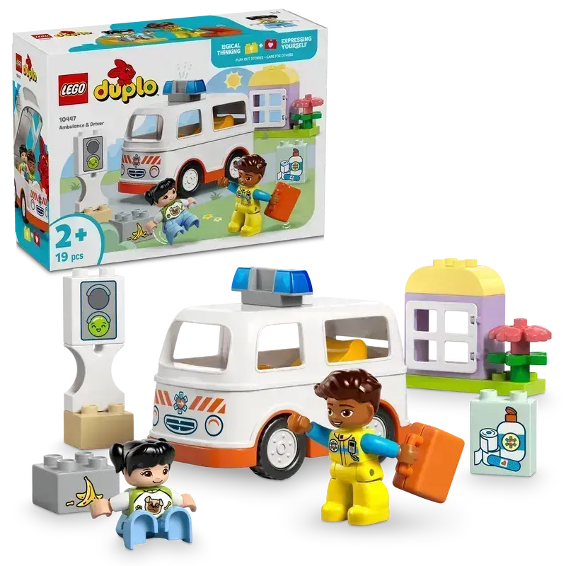 Lego Ambulance Driver 10447 Duplo 1