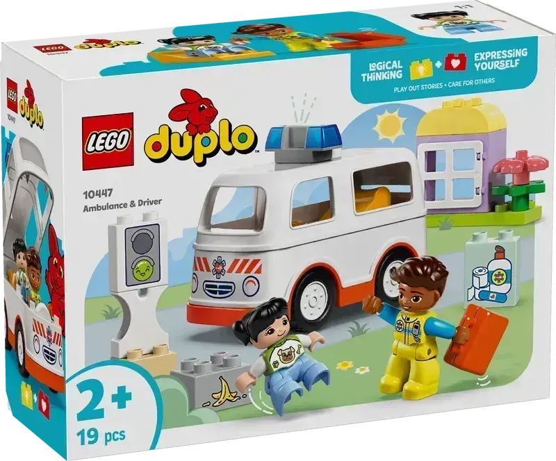 Lego Ambulance Driver 10447 Duplo 2