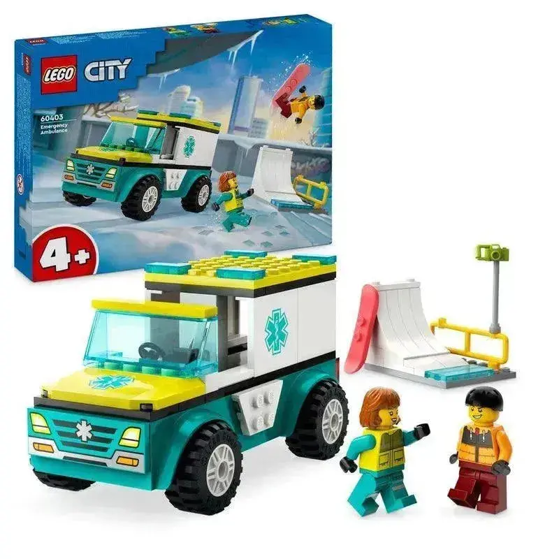 Lego Ambulance & Snowboarder 60403 City 1