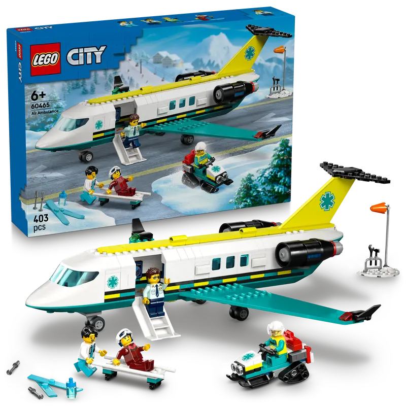 Lego Ambulancevliegtuig 60465 City 1