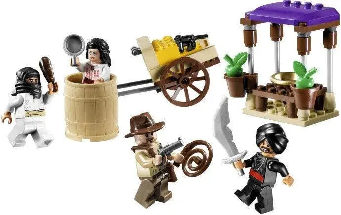 Lego Ambush In Cairo 7195 Indiana Jones 1