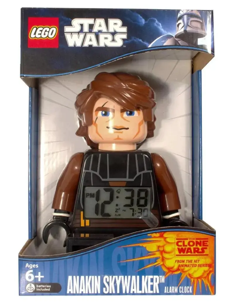 Lego Anakin Skywalker Minifigure Alarm Clock 9003073 Gear 1