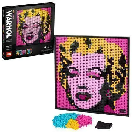 Lego Andy Warhol's Marilyn Monroe Painting 31197 Art 1