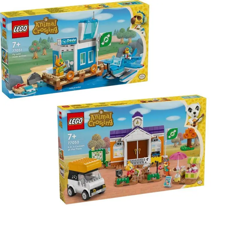 Lego Animal Crossing Combideal  "2": 77051 & 77052 1