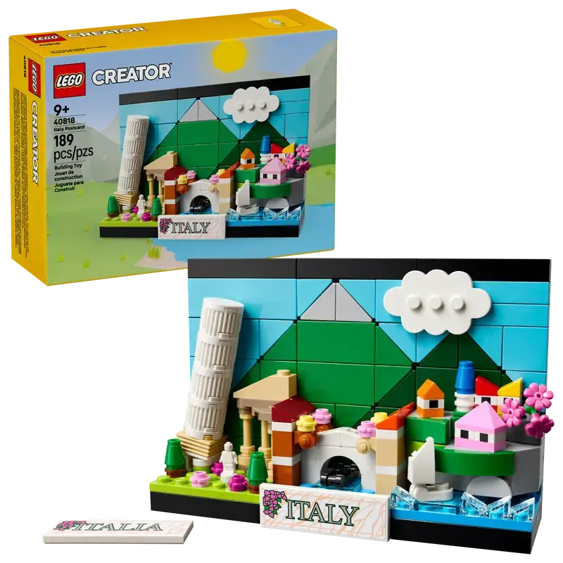 Lego Ansichtkaart Van Italië 40818 Creator 1