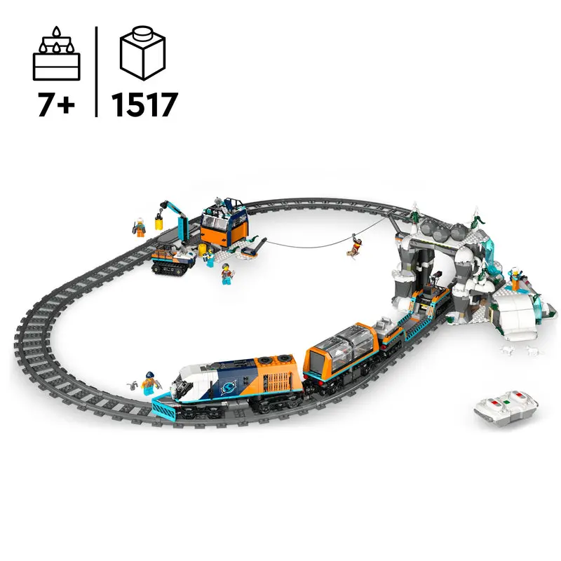 Lego Arctic Explorer Polar Express Trein 60470 City 2
