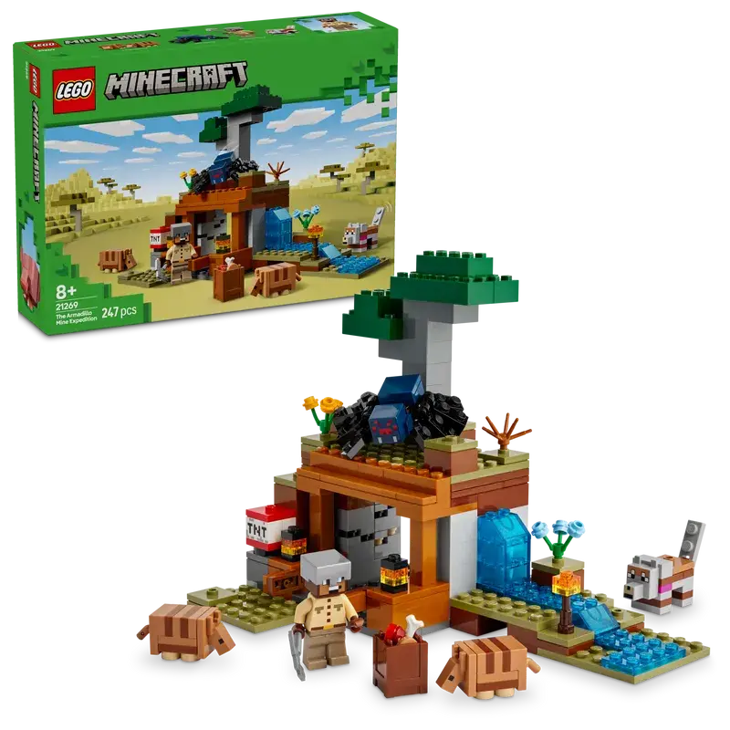 Lego Armadillo Mine Expedition 21269 Minecraft 1