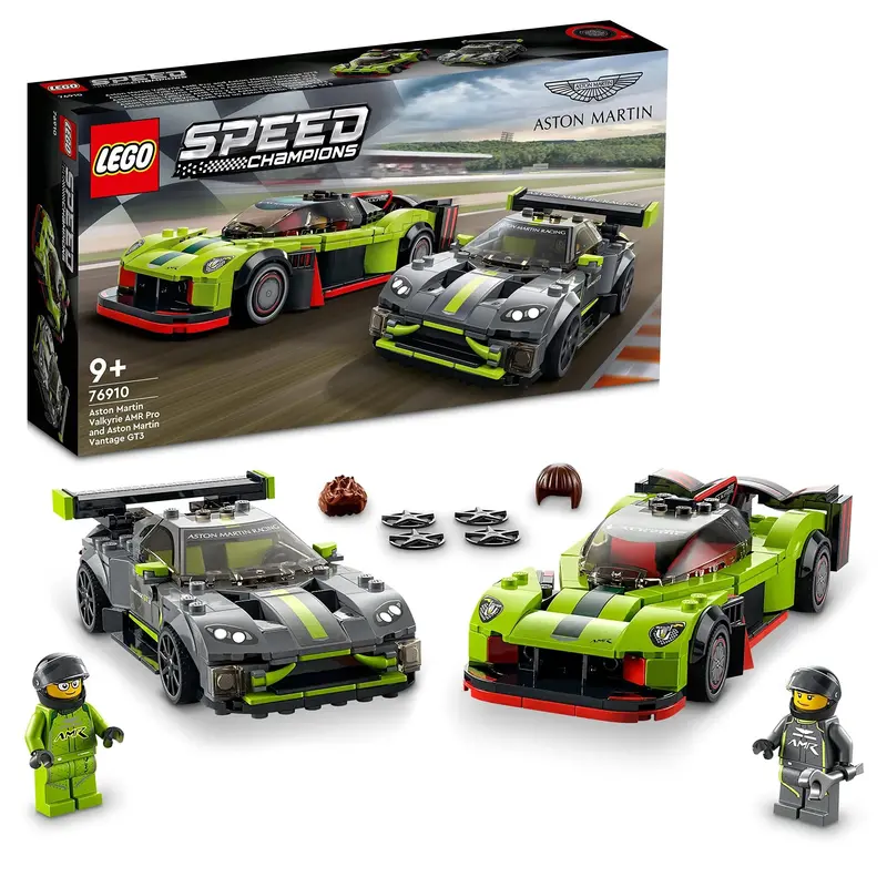 Lego Aston Martin Valkyrie Amr Pro En Aston Martin Vantage Gt3 76910 Speed Champions 1