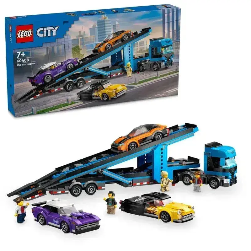 Lego Autotransporter Met Sportwagens 60408 City 1