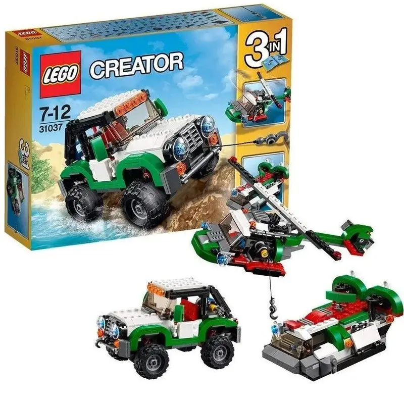 Lego Avontuurlijke Voertuigen Off Roader Terreinwagen 31037 Creator 3-In-1 1