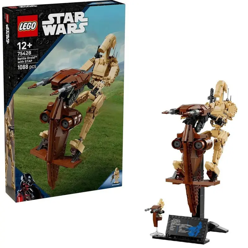 Lego B1 Battle Droid Met Stap 75428 Starwars 1