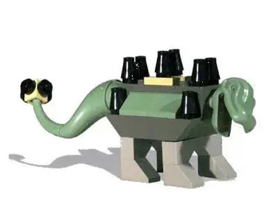 Lego Baby Ankylosaurus 7000 Dinosaurs 1