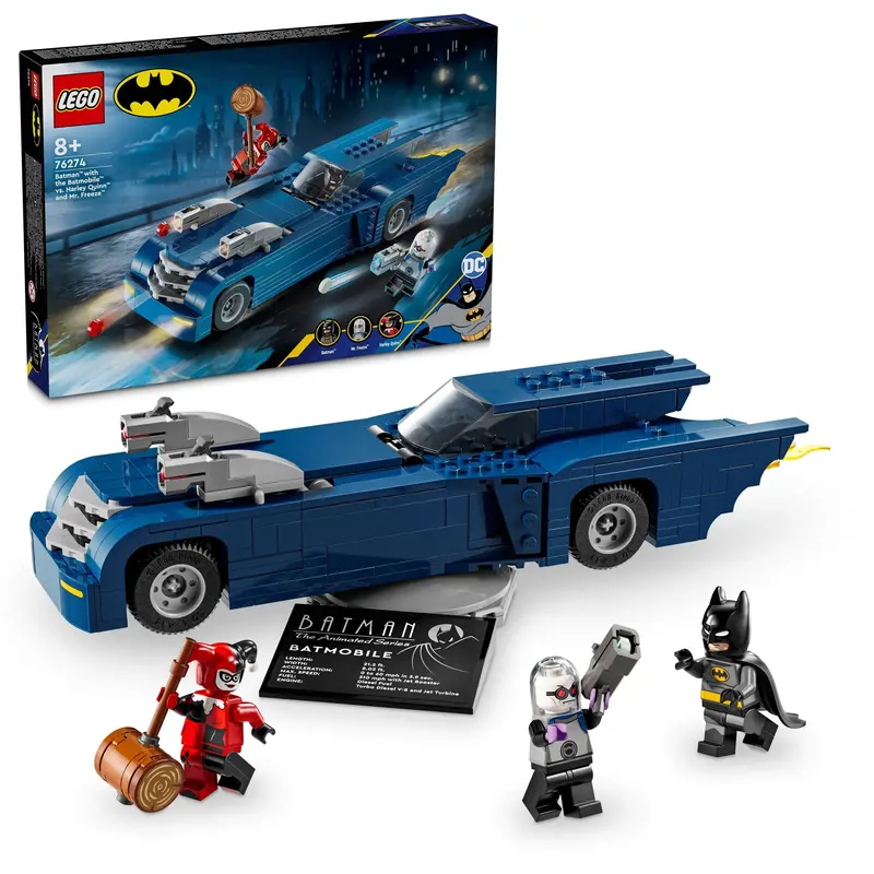 Lego Batman: The Animated Series Batmobile Vs. Harley Quinn & Mr. Freeze  76274 Batman 1