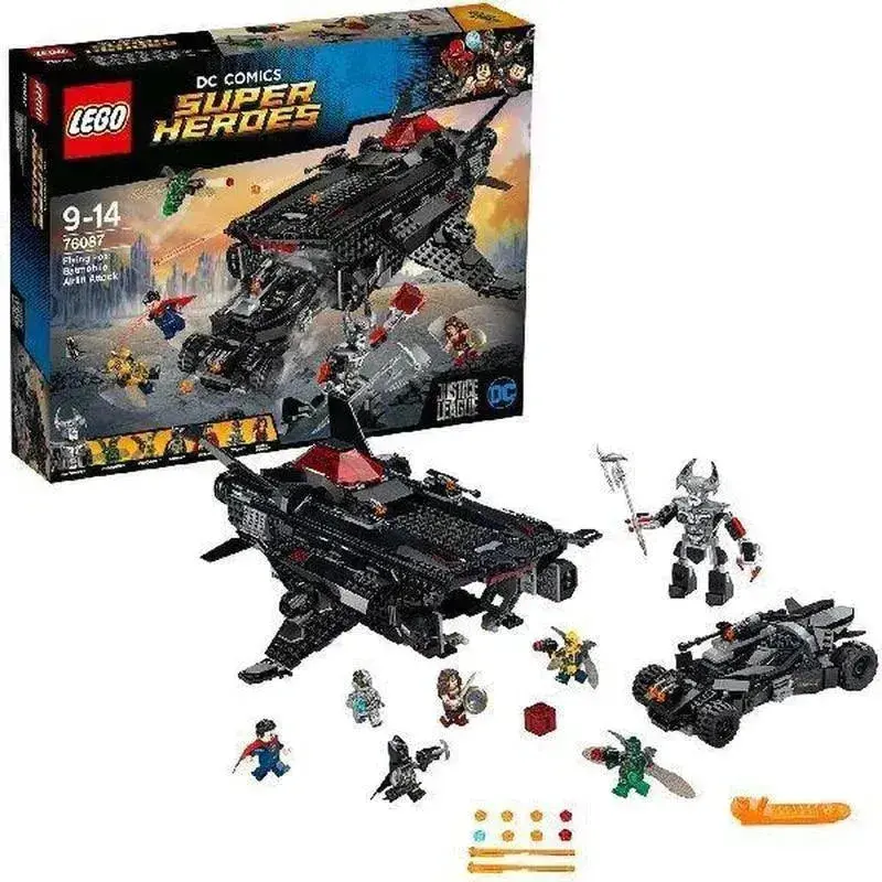 Lego Batmobile Luchtbrugaanval Vliegtuig 76087 Batman 1