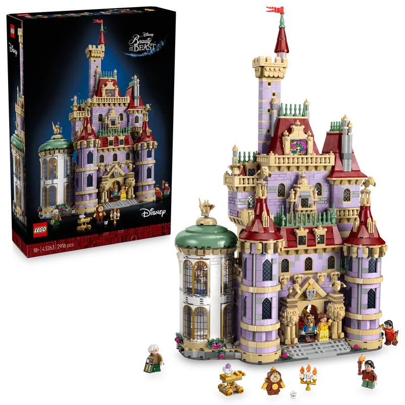 Lego Beauty And The Beast Castle 43263 Disney 1