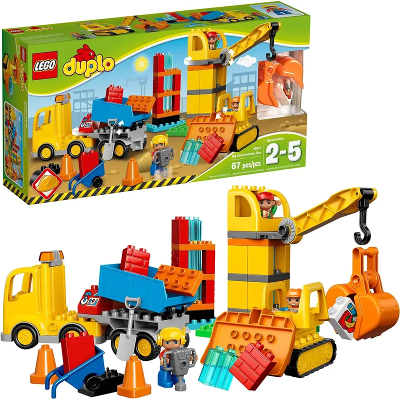 Lego Big Construction Site 10813 Duplo 1