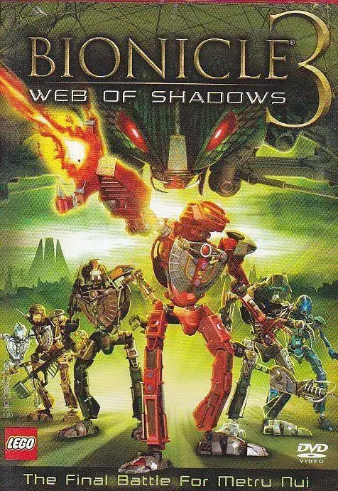 Lego Bionicle 3: Web Of Shadows Dvd Dvd246 Gear 1