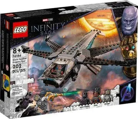 Lego Black Panther Dragon Flyer Vliegtuig 76186 Super Heroes 2