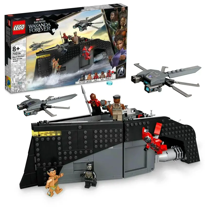 Lego Black Panther: War On The Water 76214 Black Panther 1