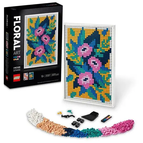 Lego Bloemkunst 31207 Art 1