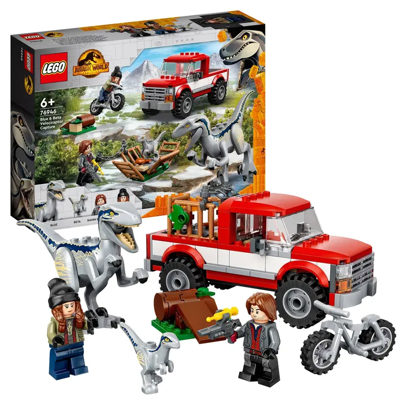 Lego Blue & Beta Velociraptorvangst 76946 Jurassic World 1