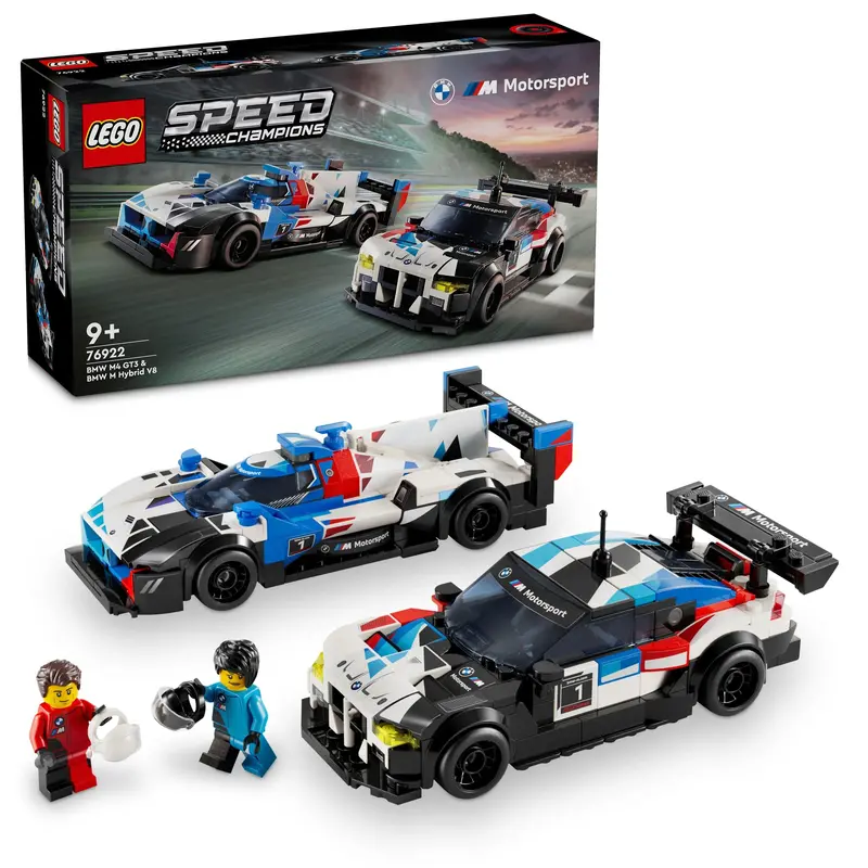 Lego Bmw M4 Gt3 & Bmw M Hybrid V8 Race Cars 76922 Speedchampions 1