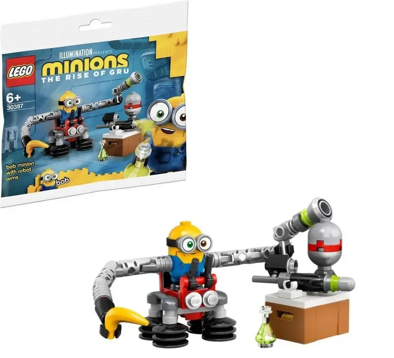 Lego Bob Minion Met Robotarm 30387 Minions 1