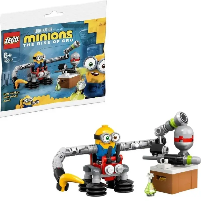 Lego Bob Minion With Robotarm 30387 Minions 1