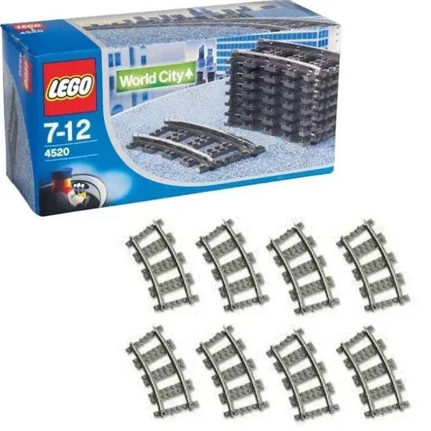 Lego Bochten Voor De Treinbaan 4520 City 1