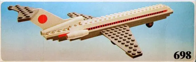 Lego Boeing Aeroplane 698-1 Legoland 1
