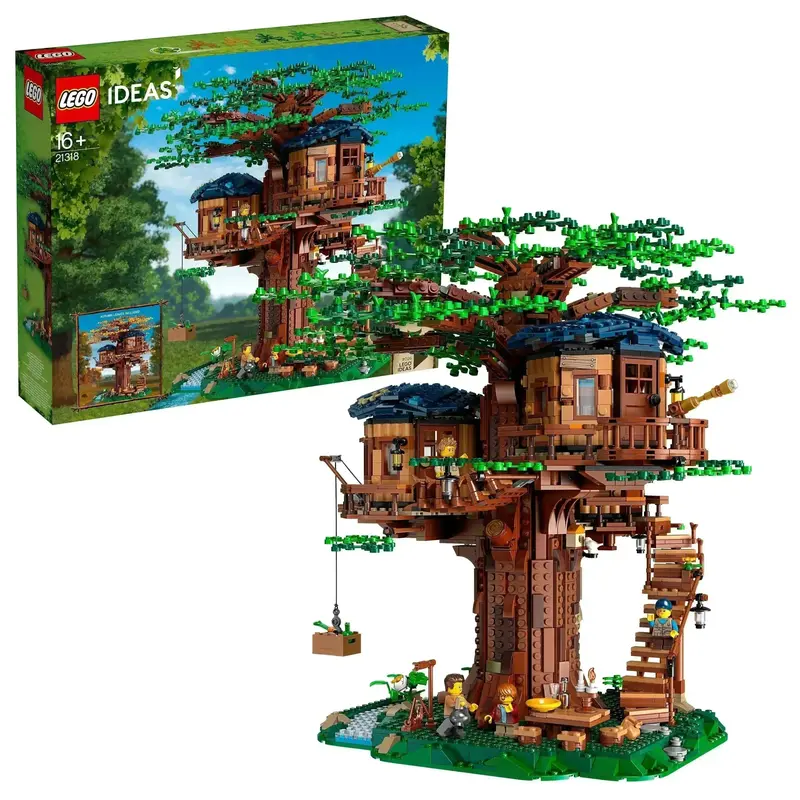 Lego Boomhuis Boomhut 21318 Ideas 1