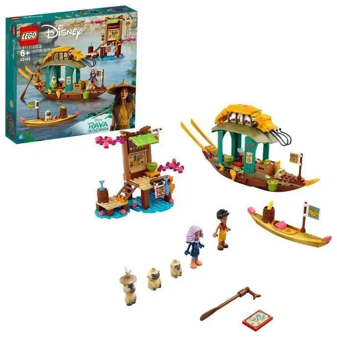 Lego Boot Van Bount Uit Raya En De Laatste Draak 43185 Disney 1