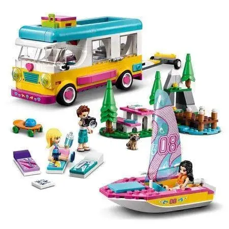 Lego Bos Camper En Zeilboot 41681 Friends 2