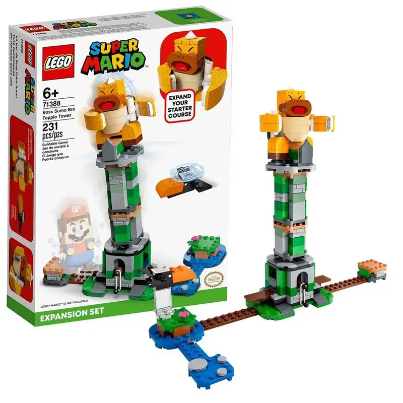 Lego Boss Sumo Bro Topple 71388 Supermario 1