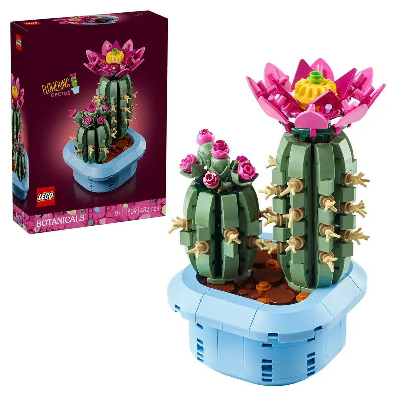 Lego® Botanicals Bloeiende Cactus - Plantendecoratie - Bouwset Voor Kinderen Vanaf 9 Jaar - 11509 1