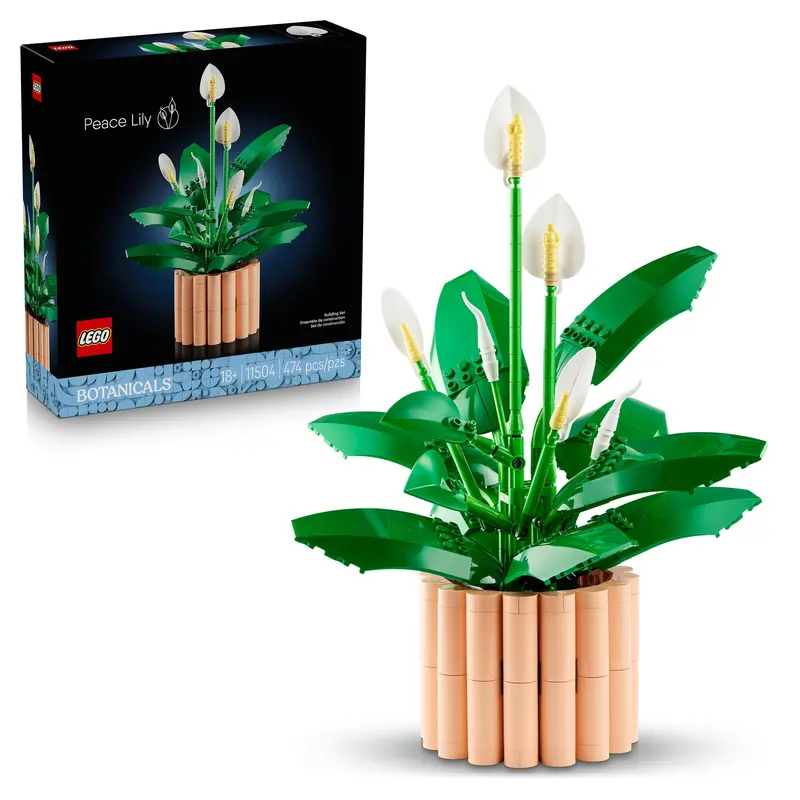 Lego® Botanicals Lepelplant Bloemendecoratie - Bouwset Voor Volwassenen - Cadeautip 11504 1