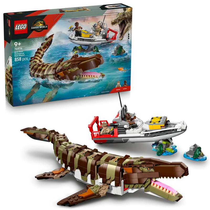 Lego Bouwbare Mosasaurus Bootmissie 76974 Jurassic World 1