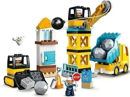 Lego Bouwplaats Met Sloopmachine 10932 Duplo 1