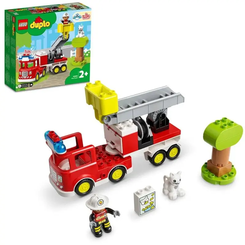 Lego Brandweer Auto 10901 Duplo 1