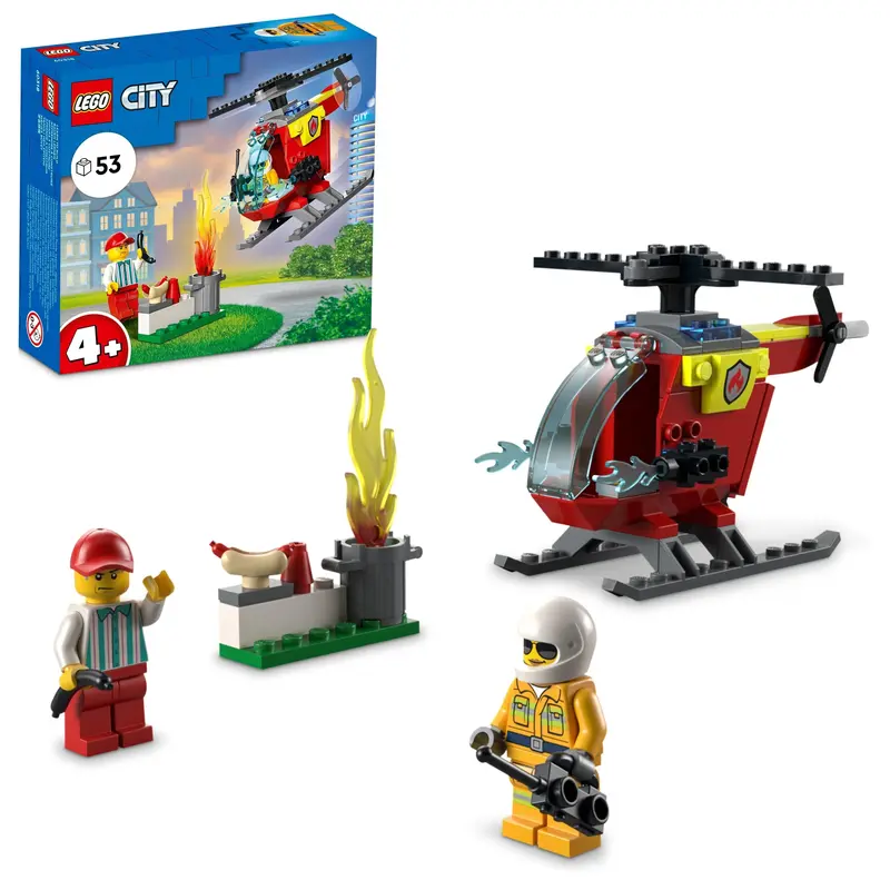 Lego Brandweer Helikopter 60318 City 1