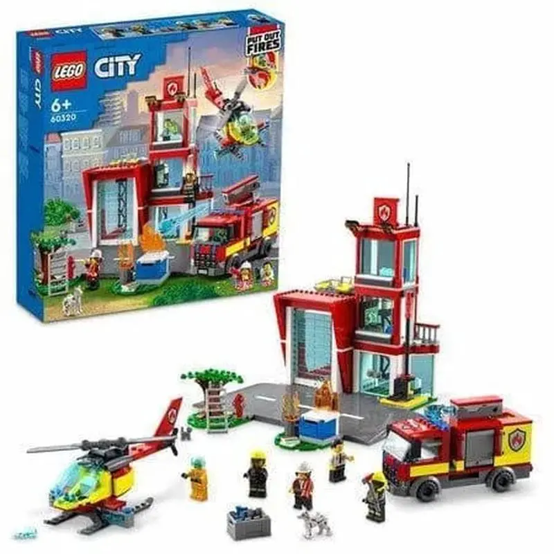 Lego Brandweer Kazerne 60320 City 1